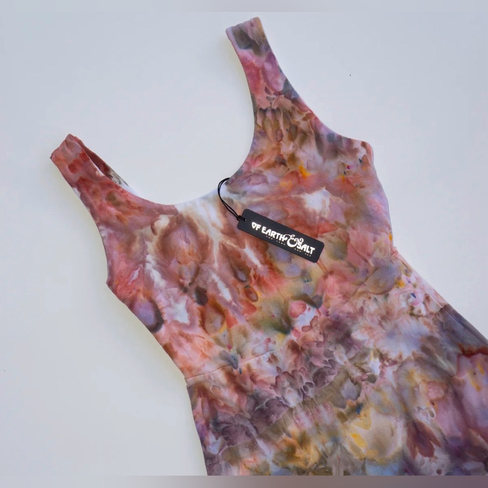 Soleil Catsuit || Ice Dye || Ocean Jasper Large - Picture 5 of 16